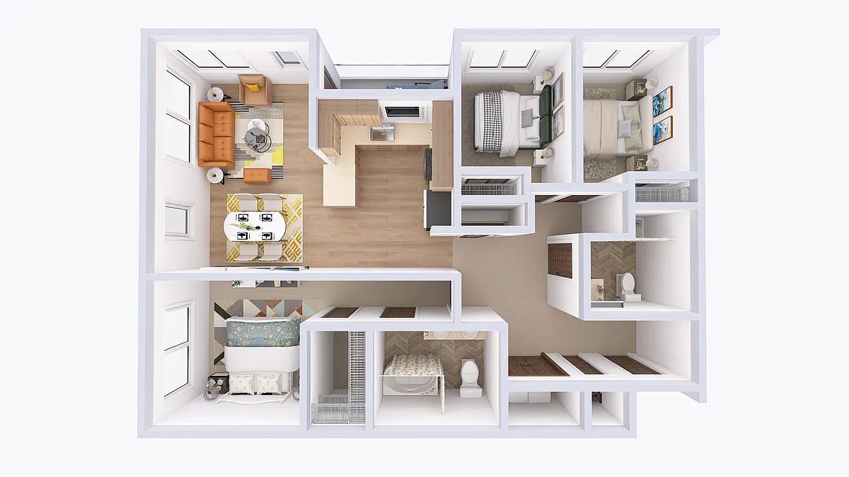 Floor plan Pollock