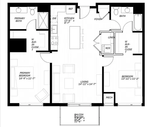 Floor plan C4