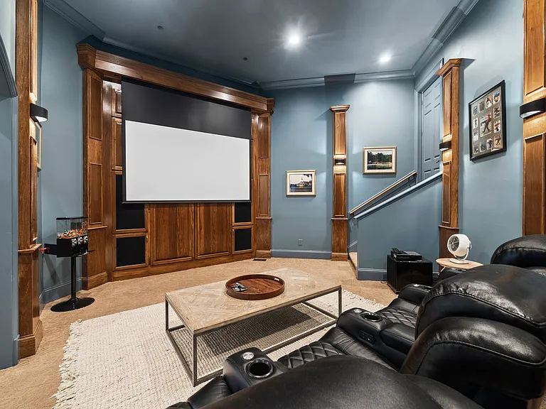 Theatre, New Chairs and Projector as well as Smart House Lighting