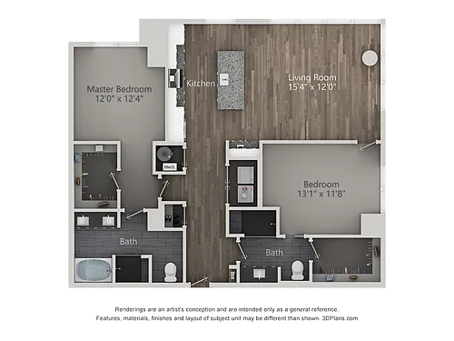 Floor plan Sazerac