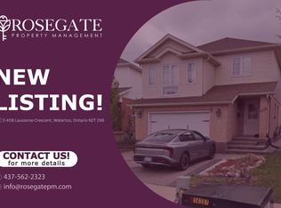 408 Lausanne Cres #2, Waterloo, ON N2T2X6