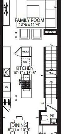 3rd image of 837 Broadview Ave #Townhouse 07