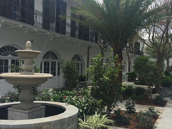 shared courtyard