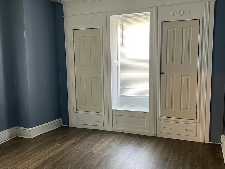 Back room two closets.