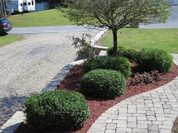 Front walk