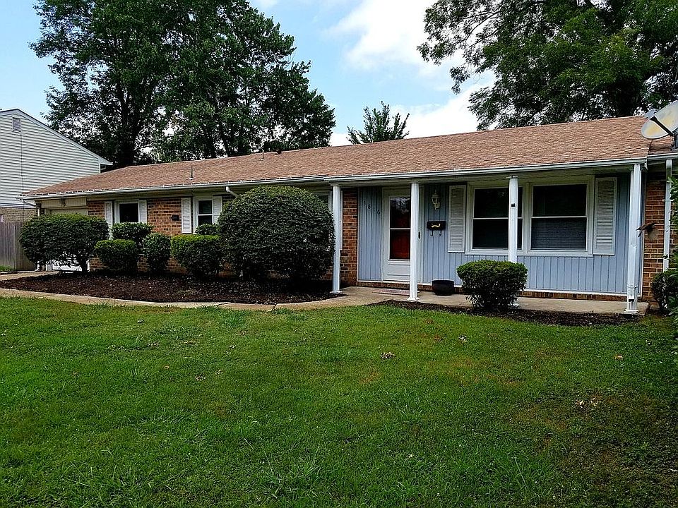 Front view with covered porch