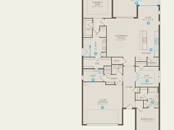 Prestige Floor Plan, Quick Move-In Home, Floor 1