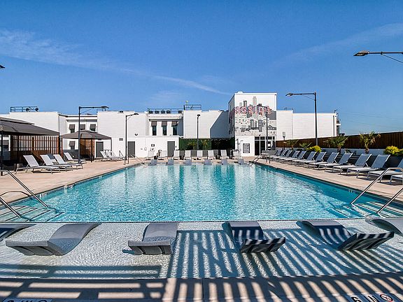 Lounge poolside or relax in a cabana at our all season pool