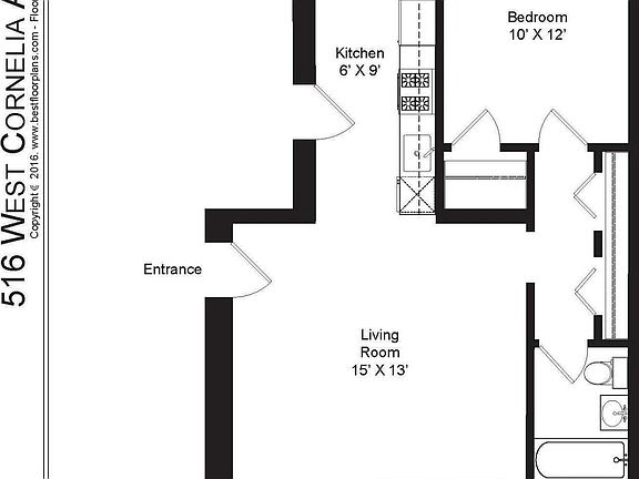 2nd image of 514 W Cornelia Ave #2H
