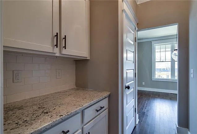Butlers Pantry - Perfect for a bar setup or coffee station!