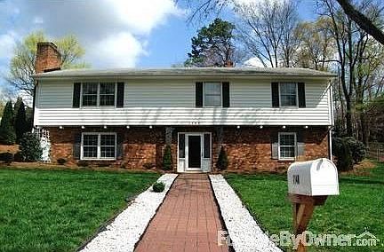 Exterior Front
						:
						Lower level entrance from Sweetbriar Road.
