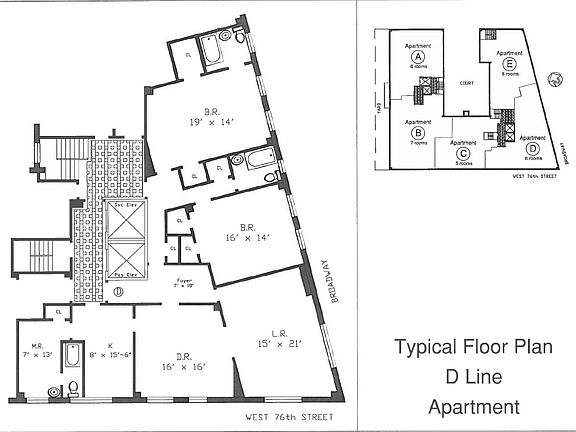 2nd image of 235 W 76th St #15D