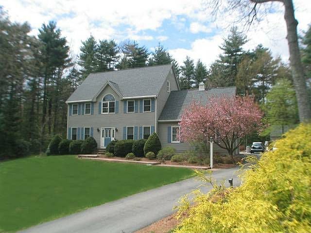 House is set well back from the street