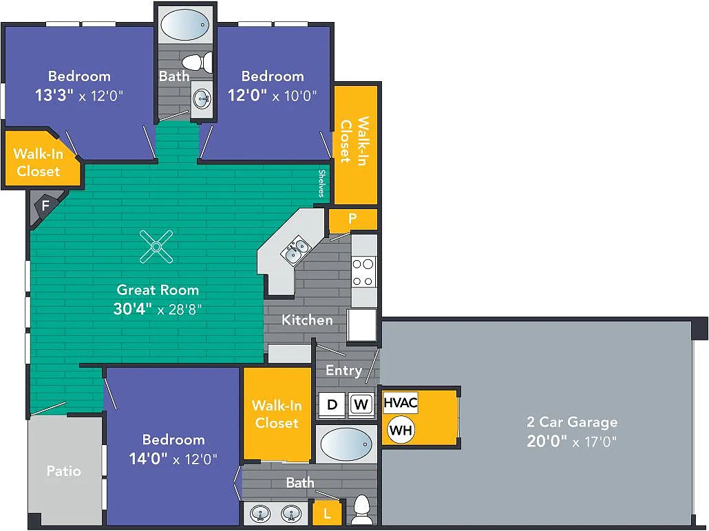 Floor plan Fern