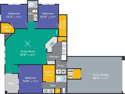 Floor plan Fern