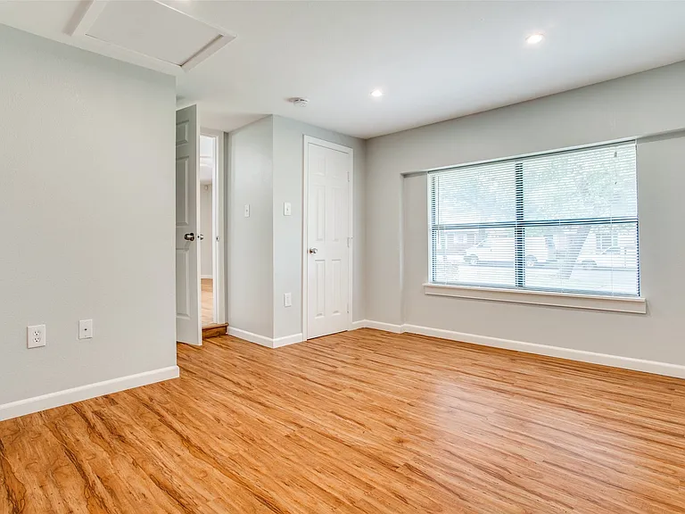 Primary master bedroom is split from the other 2-bedrooms and has a private ensuite bathroom.