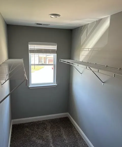 Primary walk-in closet