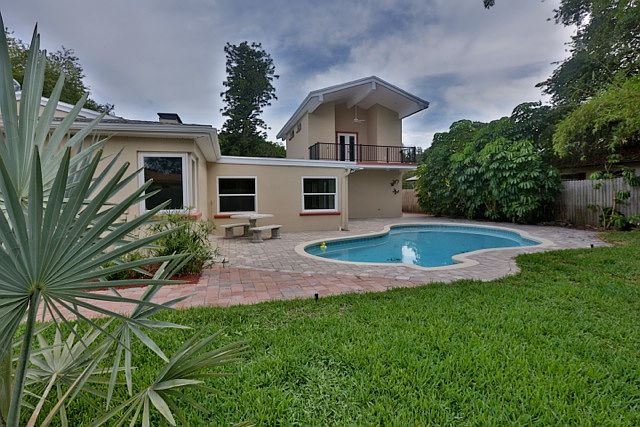 Pool and large back yard