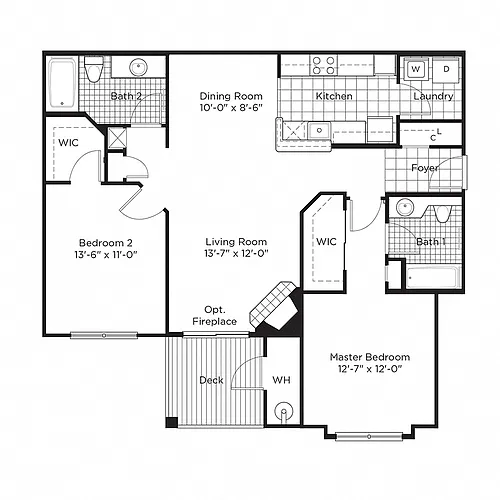 Floor plan B2A