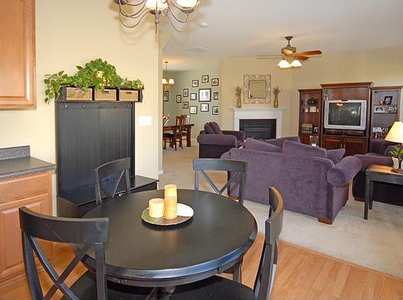 Wonderful, warm downstairs setting