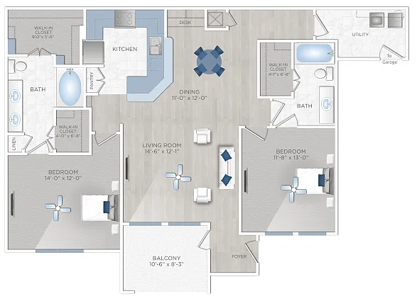 Floor plan HACIENDA (C3)