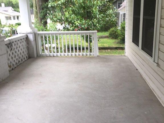 Large front porch