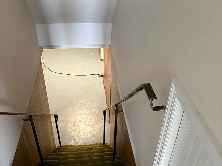 Stairs leading to lower level