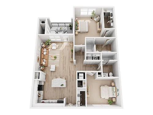 Floor plan B1