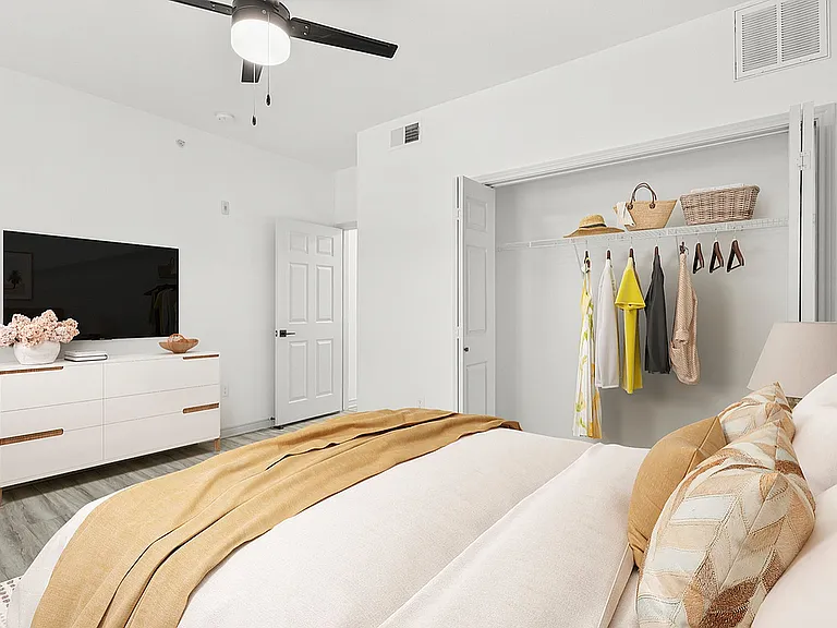 2x2 1240 sqft B2 - Second Bedroom