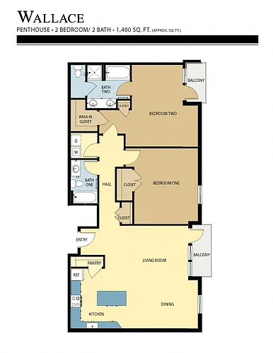 Floor plan Wallace