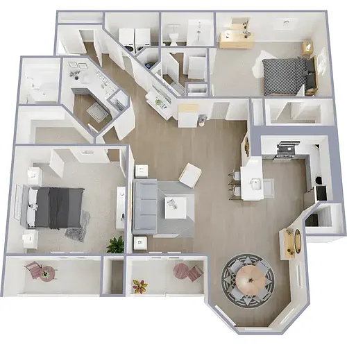 Floor plan B2P