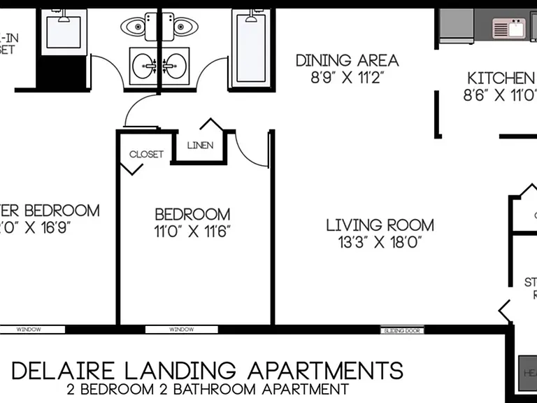 Delaire Landing 2 Bedroom 2 Bathroom Delaire Landing 2 Bedroom 2 Bathroom