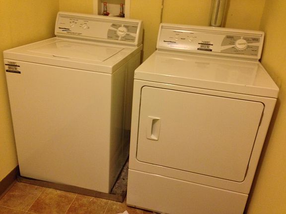 common area laundry outside unit