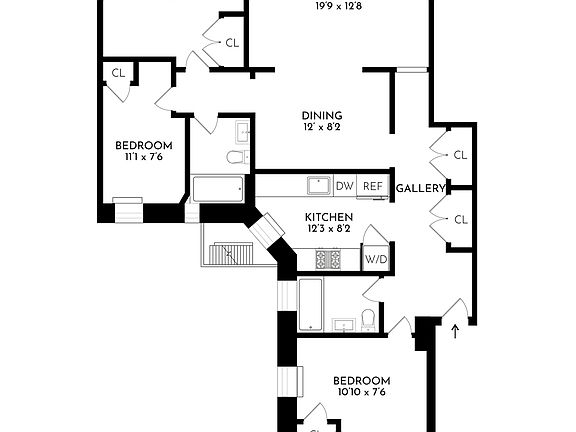 2nd image of 310 W 97th St APT 33