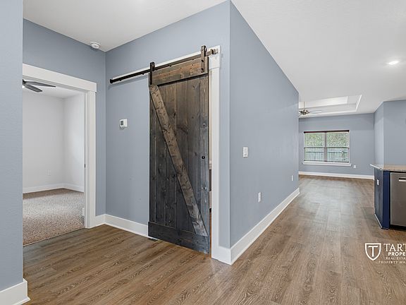 Custom Barn Door Covers Custom Updated Laundry Room - Washer & Dryer Included!