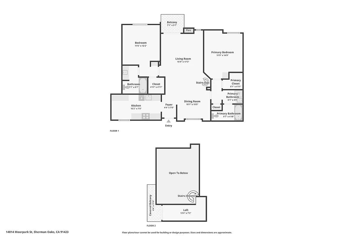 Floor plan 2+2 with Loft