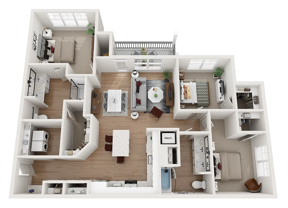 Floor plan C1