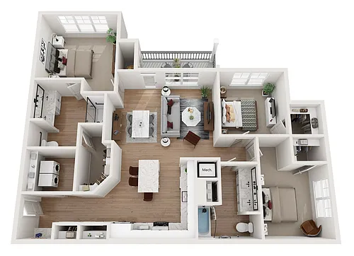 Floor plan C1