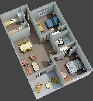 Floor plan B1