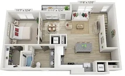 Floor plan A6