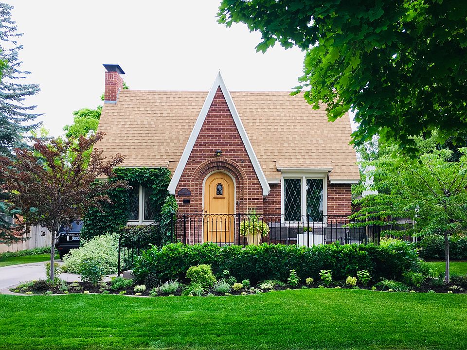 Front yard in summer