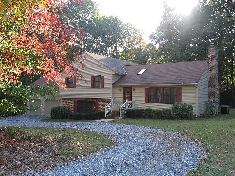 View from circular driveway