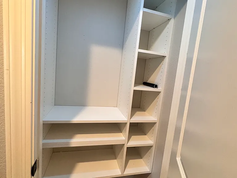 Entry, hallway closet