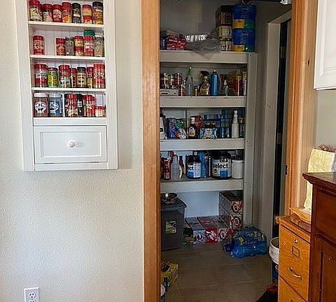 Pantry and spice rack