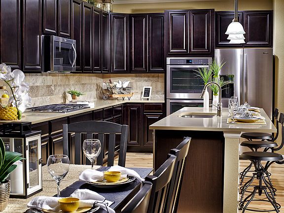 Make gourmet meals in the stunning kitchen with th