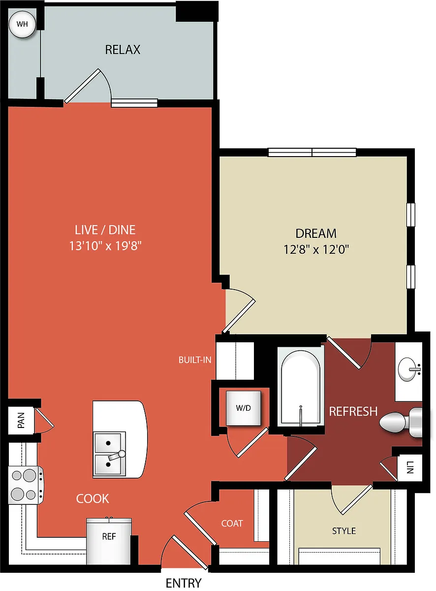 Floor plan A1A