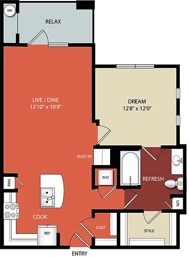 Floor plan A1A