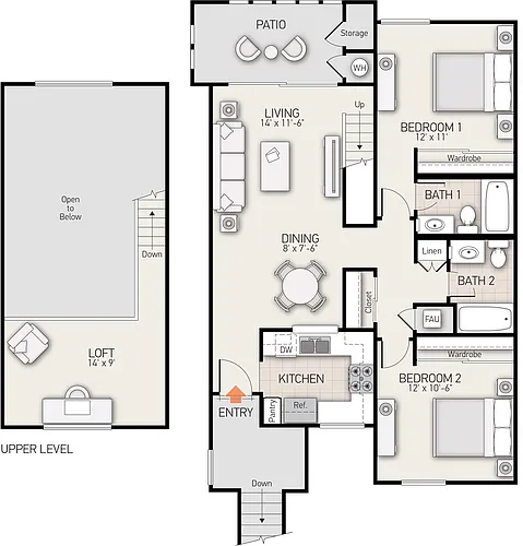Floor plan Plan G