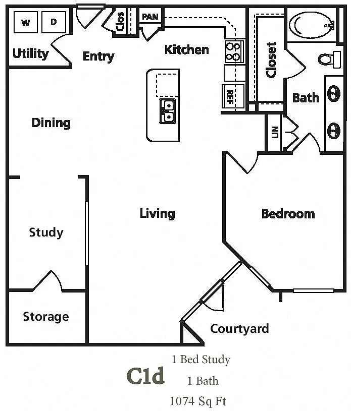 Floor plan c1d_524
