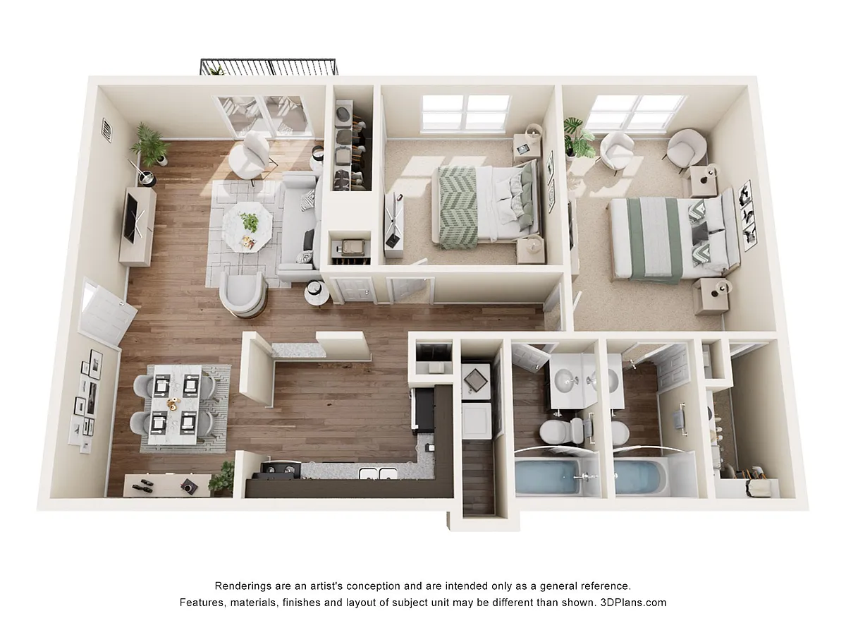 Floor plan Comstock